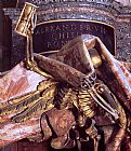 Pope Canvas Paintings - Tomb of Pope Alexander VII [detail of Death]